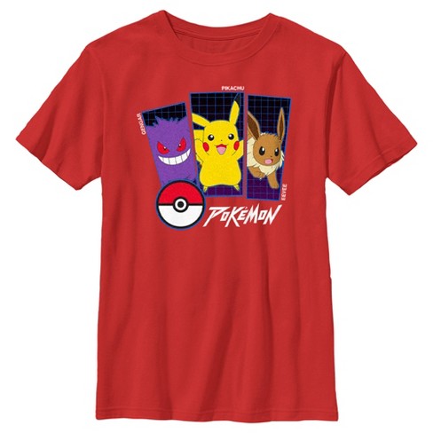 Mini Boy Xxx Video - Boy's Pokemon Classic Trio T-shirt - Red - X Small : Target