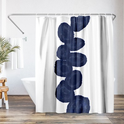 Blue Abstract Design - Indigo Vine by Chaos & Wonder Design