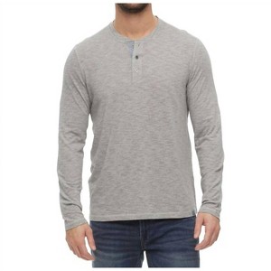 Men's Birmingham Ls Siro Slub Henley Shirt - Flags & Anthem - 1 of 2