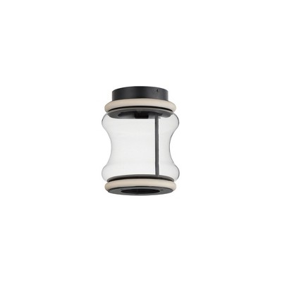 ET2 Lighting Syndicate 2 - Light Flush Mount in  Black