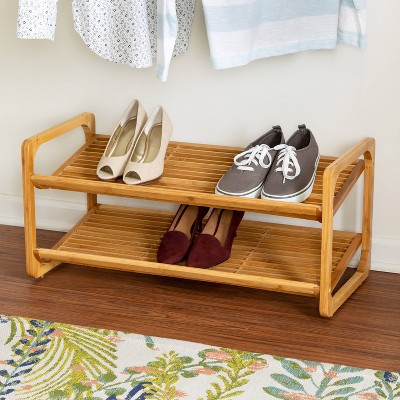 wooden shoe rack target