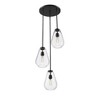 Z-Lite Ayra 3 - Light Chandelier in  Matte Black - 3 of 4