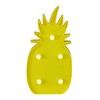 Northlight 9.75" Battery Operated LED Lighted Pineapple Marquee Sign - Yellow - image 3 of 4