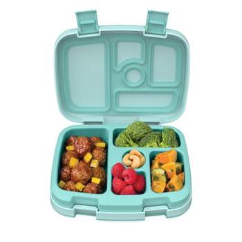 Bentgo Kids' Brights Leakproof, 5 Compartment Bento-Style Kids' Lunch Box - Seafoam