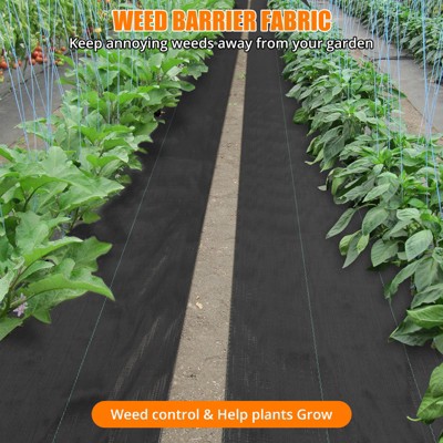 High-Density Woven Landscape Fabric – Heavy Duty Weed Barrier & Driveway Mat