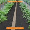 High-Density Woven Landscape Fabric – Heavy Duty Weed Barrier & Driveway Underlayment Mat - 3 of 4