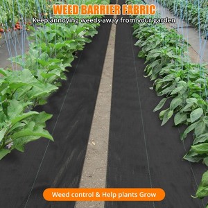 High-Density Woven Landscape Fabric – Heavy Duty Weed Barrier & Driveway Underlayment Mat - 1 of 4