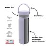 Built 20Oz Stainless Steel Cascade Tumbler with Handle Lid, Black - 4 of 4