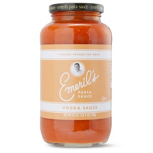Emeril Lagasse 25 Oz, 2-PK, 4-PK and 6-PK Pasta Sauces : Arrabbiata, Vodka, Homestyle Marinara, Roasted Garlic, Tomato Basil (Vodka) - 1 of 3