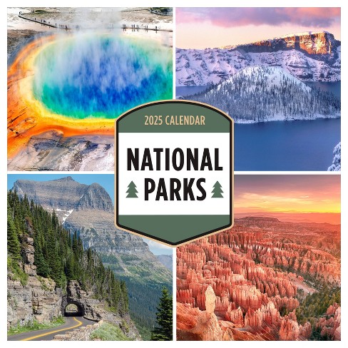 TF Publishing 2025 Wall Calendar 12"x12" National Parks - image 1 of 4