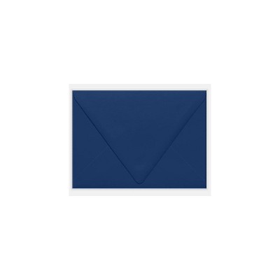 LUX A7 Contour Flap Envelopes (5 1/4 x 7 1/4) 50/Pack Navy (LUX-1880-103-50)