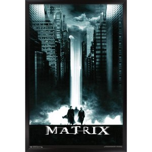 Trends International The Matrix - Key Art Framed Wall Poster Prints - 1 of 4