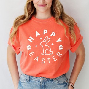 Simply Sage Market Happy Easter Eggs Garment Dyed Tee - 1 of 4