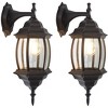 Grazia 6.5" Outdoor Sconce (Set of 2) - PLT7002 - Bronze - Safavieh - 2 of 4