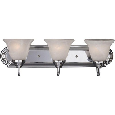 Maxim Lighting Essentials - 801x 3 - Light Vanity in  Polished Chrome