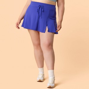 Blogilates Women's Trailblaze Slit Skort - 1 of 4