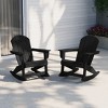 WestinTrends  Outdoor Patio Porch Rocking Adirondack Chair - 2 of 4