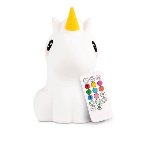 Fundoo Unicorn Night Light,USB Rechargeable Kids Night Light Unicorn with  Timer,Portable LED Animal Lamp Tap on Colorful Lights for Kids, Unicorn