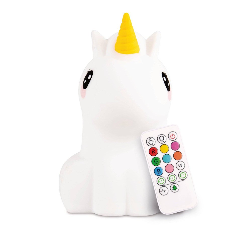 Photos - Floodlight / Street Light LumiPets LED Kids' Night Light Unicorn with Remote - Unicorn