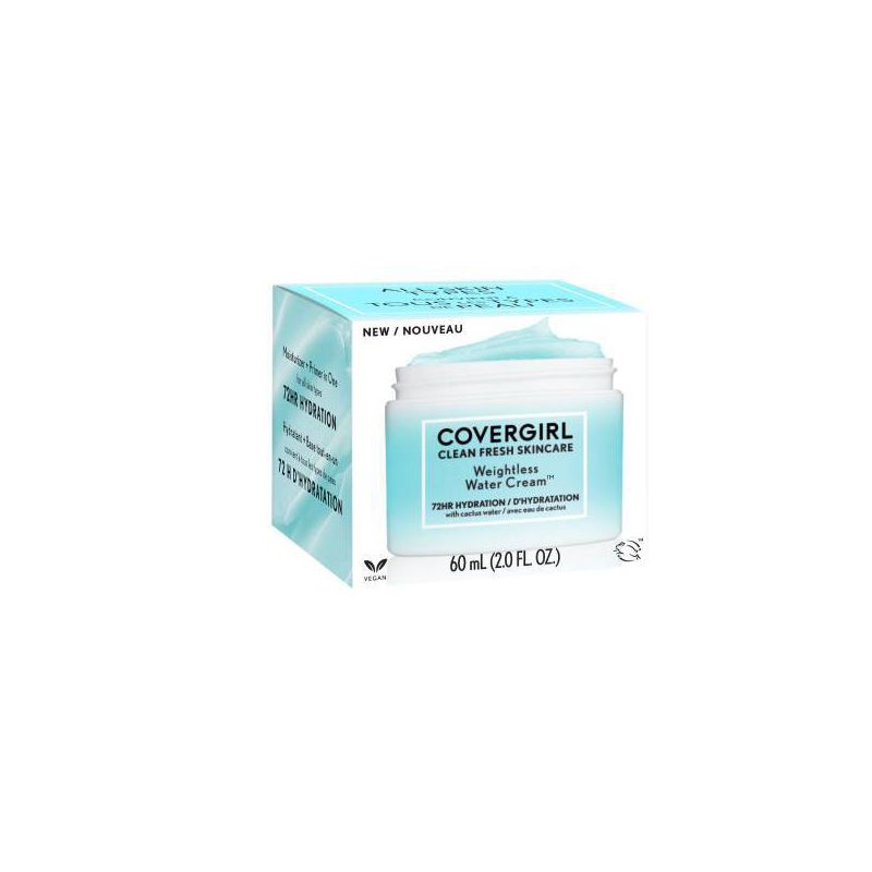 COVERGIRL Clean Fresh Skincare Weightless Water Cream - 2 fl oz, 6 of 23
