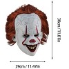 Itopfox Creepy Mask Scary IT Clown Mask for Cosplay Halloween Mask - 2 of 4