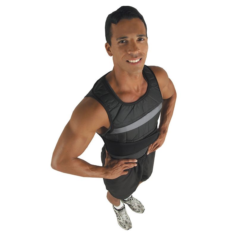 GoFit® Unisex Adjustable Weighted Vest, 3 of 5