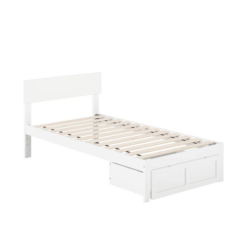 Boston Bed with Foot Drawer - AFI, 1 of 8