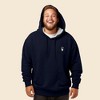 Dalix Astronaut Embroidered Fleece Zip Hoodie Cold Fall Winter Mens - 3 of 4