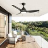 Sofucor 52" Ceiling Fan with LED Lights and Remote for Bedroom - image 3 of 4