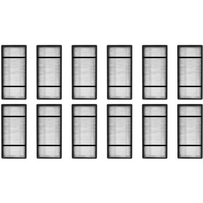 Nispira True HEPA Replacement Filter H for Honeywell HRF-H2 Fits Air Purifier Model HPA050, HPA150, HPA060, HPA160, HHT055, HHT155, 12 Packs