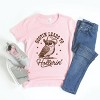 The Juniper Shop Hootin' Leads To Hollerin' Owl Youth Short Sleeve Tee - L - Pink - 3 of 4