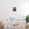 Stupell Industries Fisherman Outfit Brown Grizzly Bear Fishing Pole Black Framed Giclee Art - 2 of 4