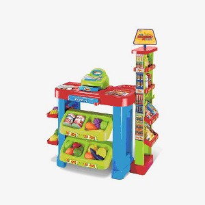 World Tech Toys Supermarket Cash Register & Scanner Playset - 1 of 4