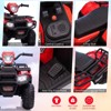 Kids Ride On ATV, 12V Electric Car for Kids, 4-Wheeler Quad Car Toy with Dual Speed Adjustment, Led Light, Music - 2 of 4