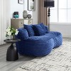 MAYEERTY Bean Bag Chair Lazy Sofa/Footstool for Adults/Kids (Indoor/Outdoor Use) - 3 of 4
