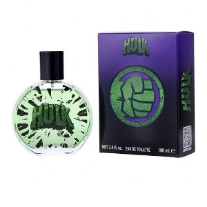 Hulk By Marvel Bergamot, Orange Blossom, Vanilla, Woods Notes, Musk, Petitgrain Men Edt Spray 3.4 Oz 2004  3.4 Oz Fragrance - 1 of 1