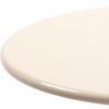 NicBex 15.7" Round Coffee Table,Elegant/Multi-Purpose Cocktail Table with Metal Tabletop,Space-Saving Side Table for Bedroom,Living Room Furniture - 3 of 4