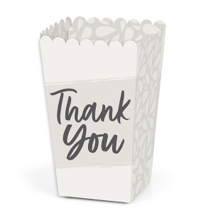 Big Dot of Happiness Champagne Elegantly Simple - Guest Party Favor Popcorn Treat Boxes - Set of 12 - 1 of 4