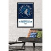 Trends International NBA Minnesota Timberwolves - Logo 21 Framed Wall Poster Prints - 2 of 4