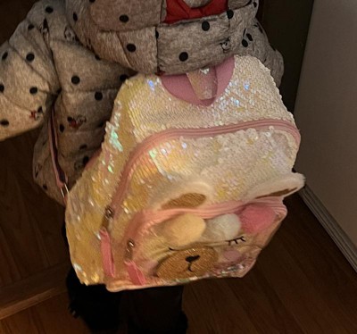 Girls' 10.5 Sequin Llama Backpack - Cat & Jack™ Pink : Target