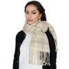 Anna-Kaci Plaid Winter Scarf Fringed Soft Warm Wrap Shawl Scarf for Women 23.6 x 70.9 inch - 2 of 4
