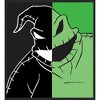 Men's The Nightmare Before Christmas Oogie Boogie Split Portrait T-Shirt - 2 of 4