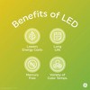 GE LED Plastic Puck Light with Flexible Mounting Options, Adjustable Color Options, and Easy Linking for Commercial and Residential Use, White - 2 of 4