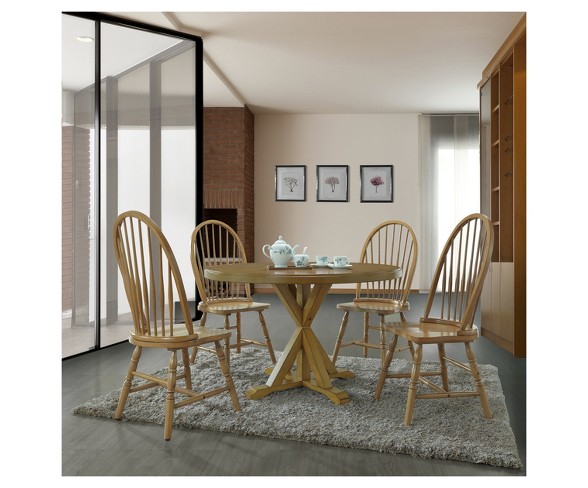 Garner Windsor Chair - Harvest Oak - Carolina Chair and Table