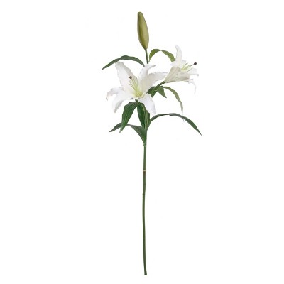 Floral Home 34" Cream Casablanca Lily - 12-Piece
