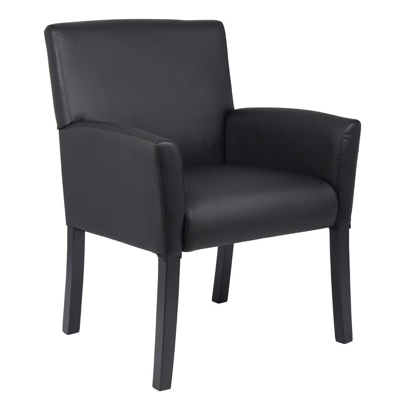 Executive Box Armchair Black - Boss Office Products, 1 of 7