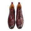 Gino Vitale | Men's Handcrafted Genuine Leather Lace-Up Brogue Dress Boot - 2 of 3