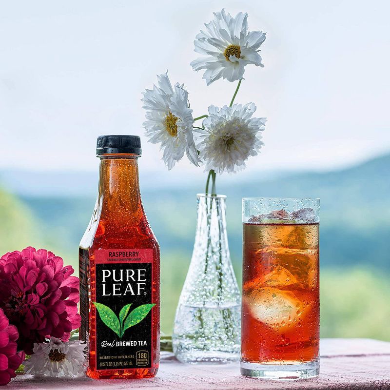 Pure Leaf Raspberry Iced Tea - 18.5 fl oz Bottle, 5 of 6