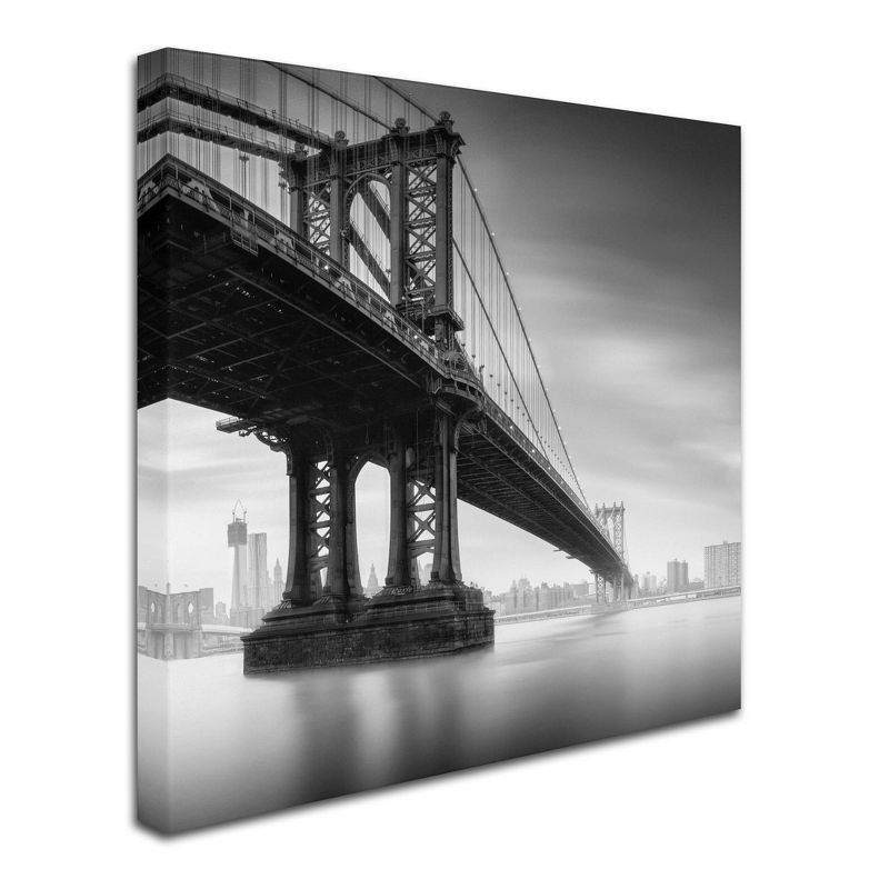 24&#34; x 24&#34; Manhattan Bridge I by Moises Levy - Trademark Fine Art, 3 of 6