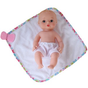 Goldberger Doll Baby's First 9" Bathtime Baby Softina - 1 of 4